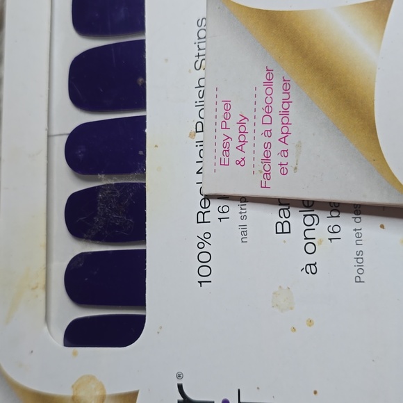 Color Street Nail Strips Bundle Of Five Glitter Blues Sets #7 - Picture 2 of 6